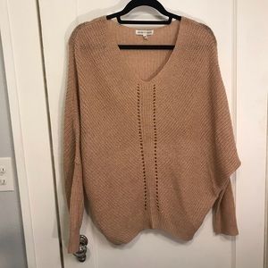 Woven Heart oversized Sweater